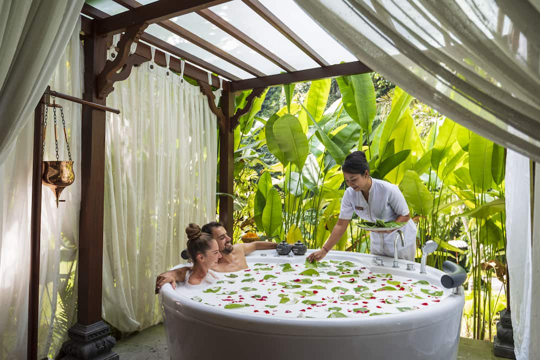 Couple spa in Ubud at Svaha Spa Kenderan
